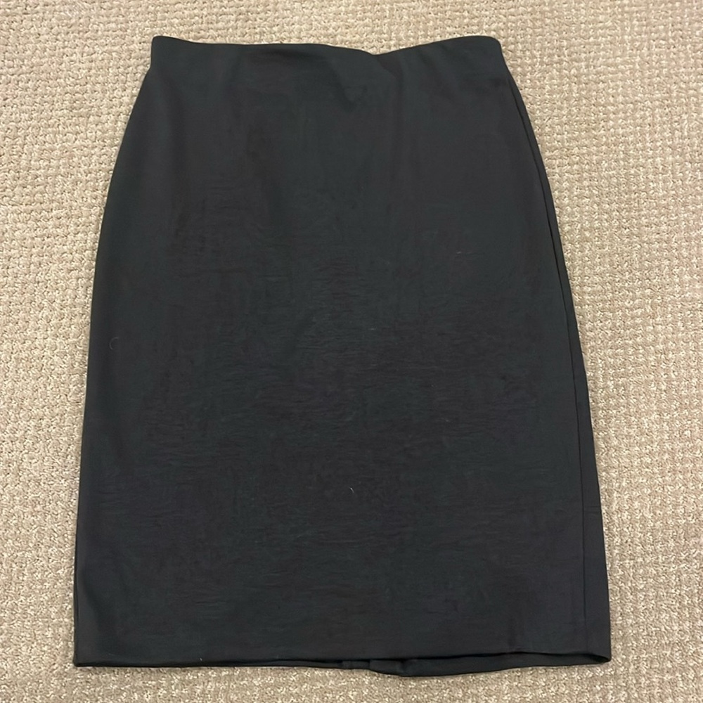Philosophy Dark Grey Pencil Skirt
